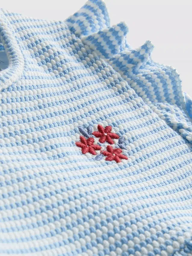 0-18 meses | Vestido con volantes para recién nacidos