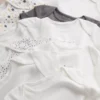 0-24 meses | Paquete de 10 bodies de pantalón corto acanalados