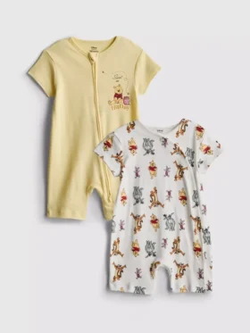 0-24 meses | Paquete de 2 mamelucos de Winnie the Pooh de Disney
