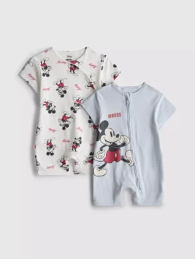 0-24 meses | Paquete de 2 peleles de Mickey Mouse de Disney