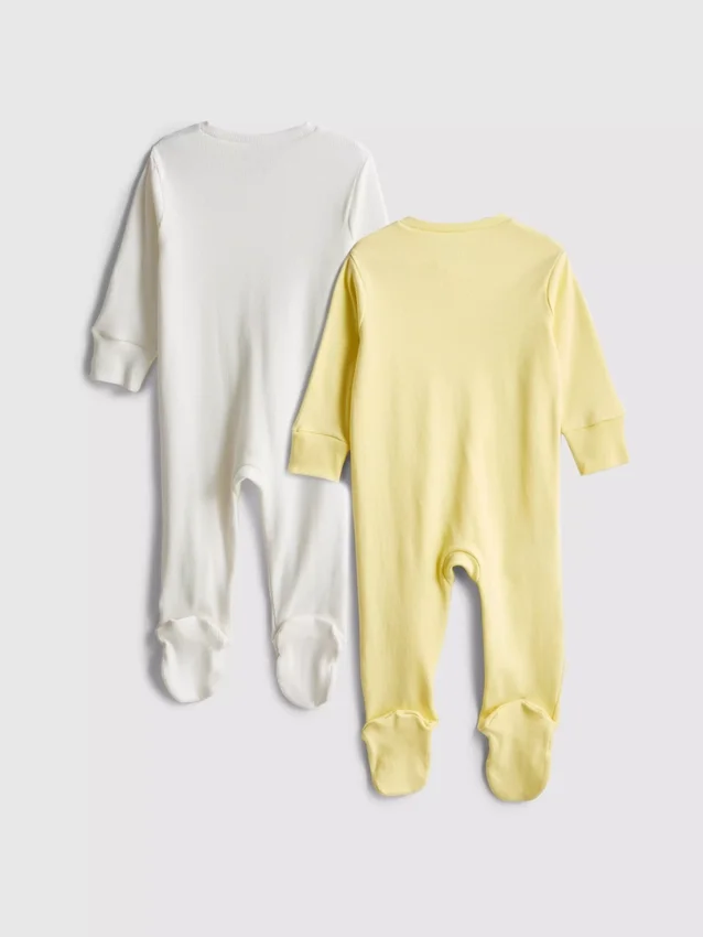 0-24 meses | Paquete de 2 pijamas con cremallera