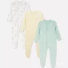 0-24 meses | Paquete de 3 pijamas con botones a presión de Dumbo de Disney