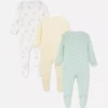 0-24 meses | Paquete de 3 pijamas con botones a presión de Dumbo de Disney