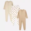0-24 meses | Paquete de 3 pijamas con broches