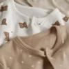0-24 meses | Paquete de 3 pijamas con broches