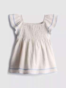 0-36 meses | Blusa con ribete ondulado