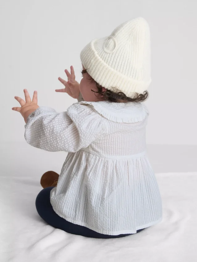 0-36 meses | blusa de manga larga con cuello