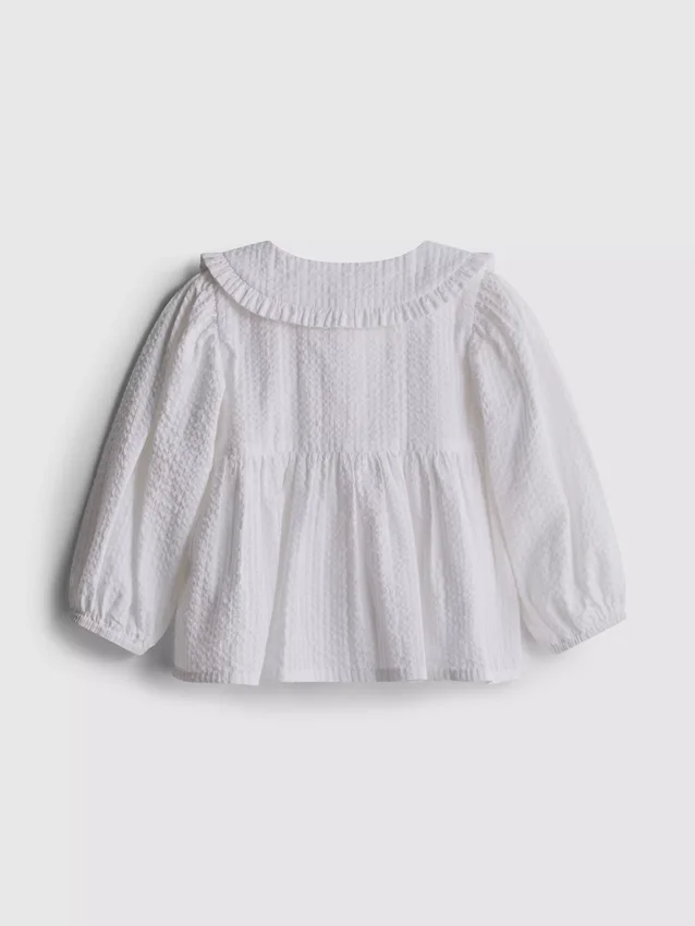 0-36 meses | blusa de manga larga con cuello