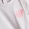 0-36 meses | Conjunto de camiseta con bolsillo en forma de corazón y pantalones