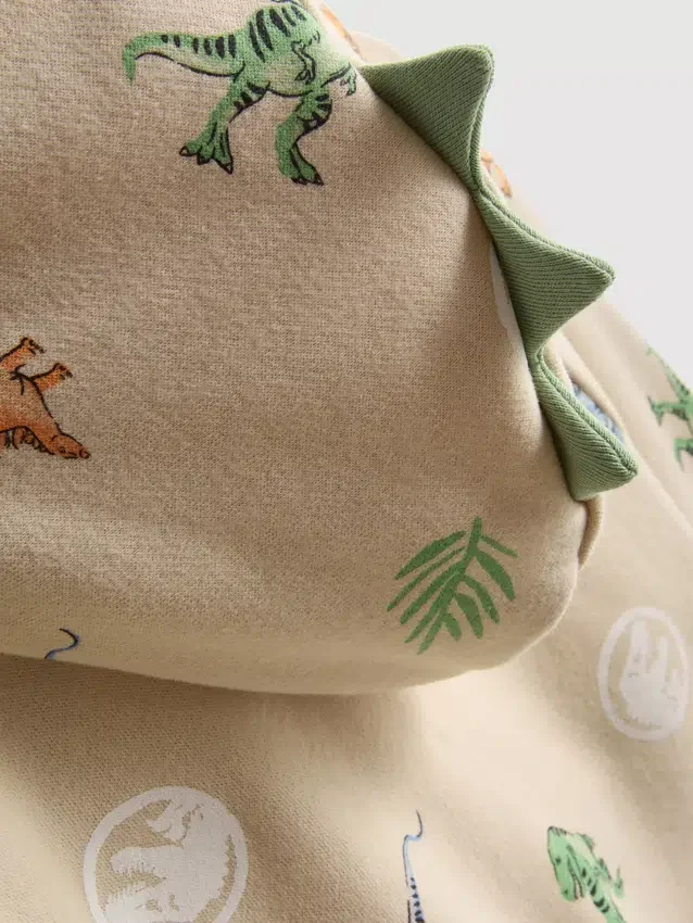 0-36 meses | Conjunto de camiseta, sudadera con capucha y pantalones de chándal de Jurassic World