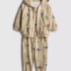 0-36 meses | Conjunto de camiseta, sudadera con capucha y pantalones de chándal de Jurassic World
