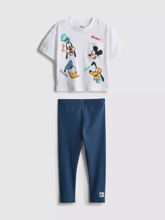 0-36 meses | Conjunto de camiseta y leggings de Mickey Mouse y sus amigos de Disney