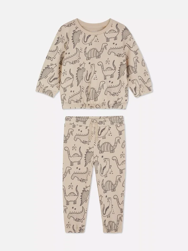 0-36 meses | Conjunto de sudadera y pantalones de chándal