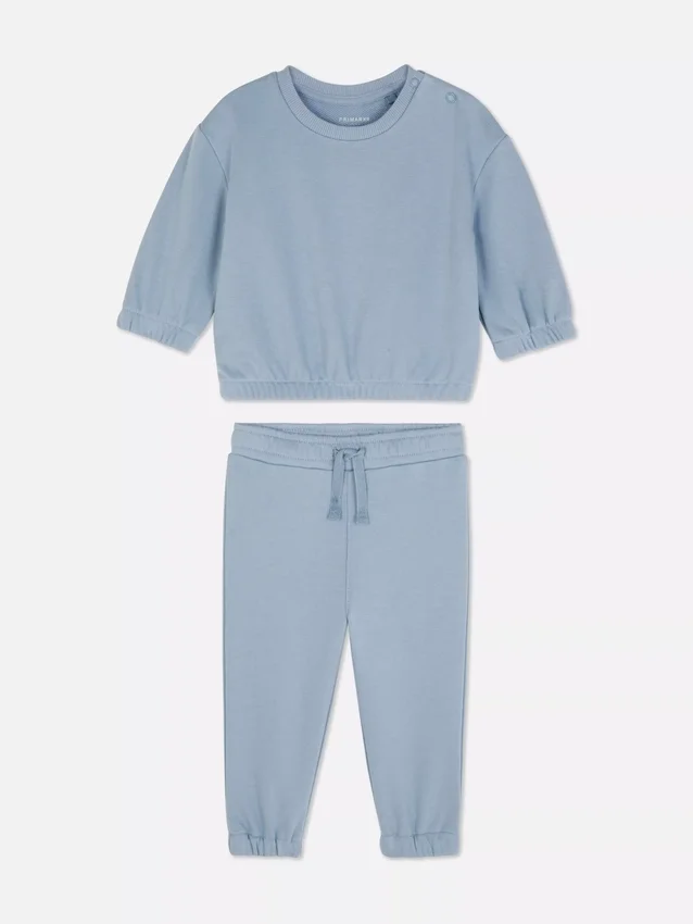 0-36 meses | Conjunto de sudadera y pantalones de chándal