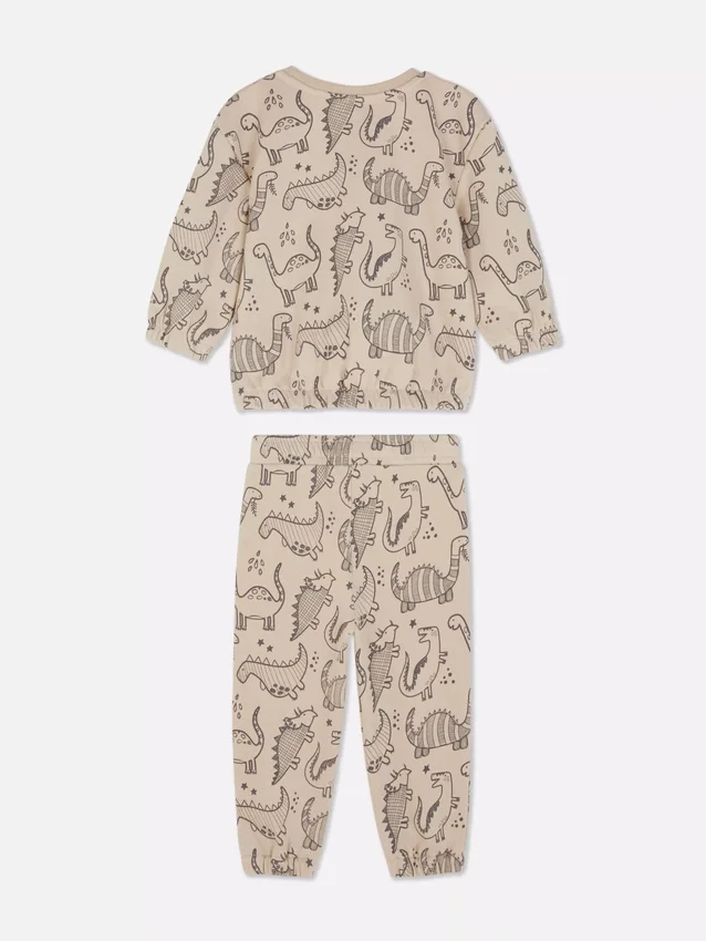 0-36 meses | Conjunto de sudadera y pantalones de chándal