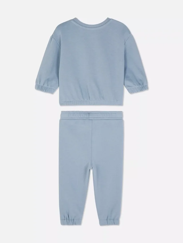 0-36 meses | Conjunto de sudadera y pantalones de chándal
