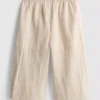 0-36 meses | Pantalones de pierna recta con apliques florales