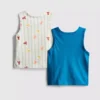 0-36 meses | Paquete de 2 camisetas sin mangas con estampado marino