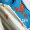 0-36 meses | Paquete de 2 camisetas sin mangas con estampado marino