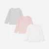 0-36 meses | Paquete de 3 camisas de manga larga
