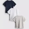 0-36 meses | Paquete de 3 camisetas de manga corta de pantalones cortos