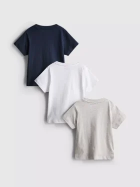 0-36 meses | Paquete de 3 camisetas de manga corta de pantalones cortos