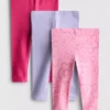 0-36 meses | Paquete de 3 leggings