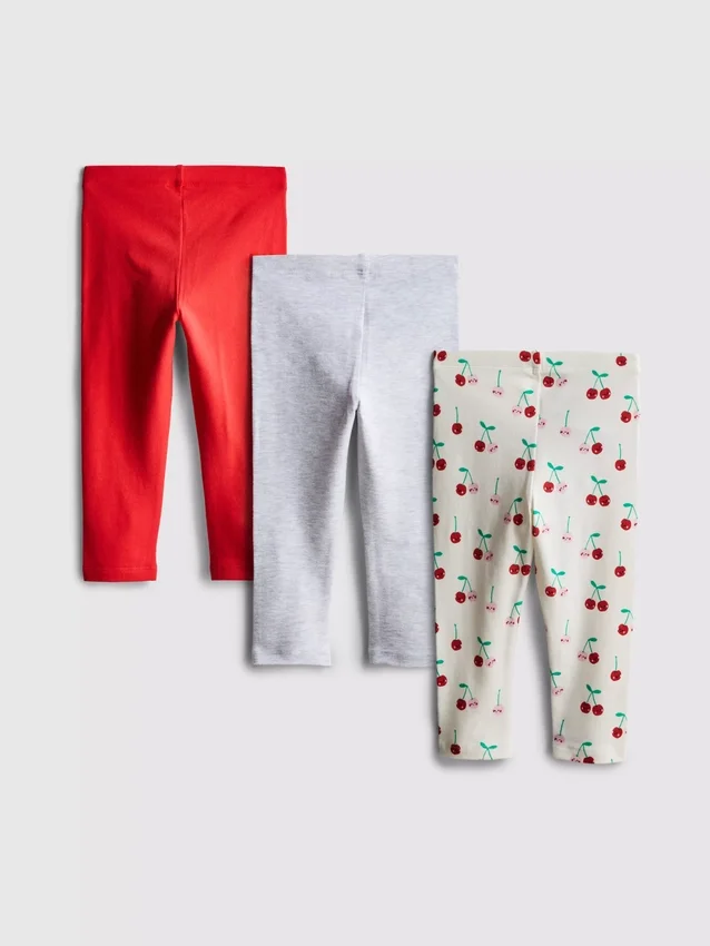 0-36 meses | Paquete de 3 leggings surtidos