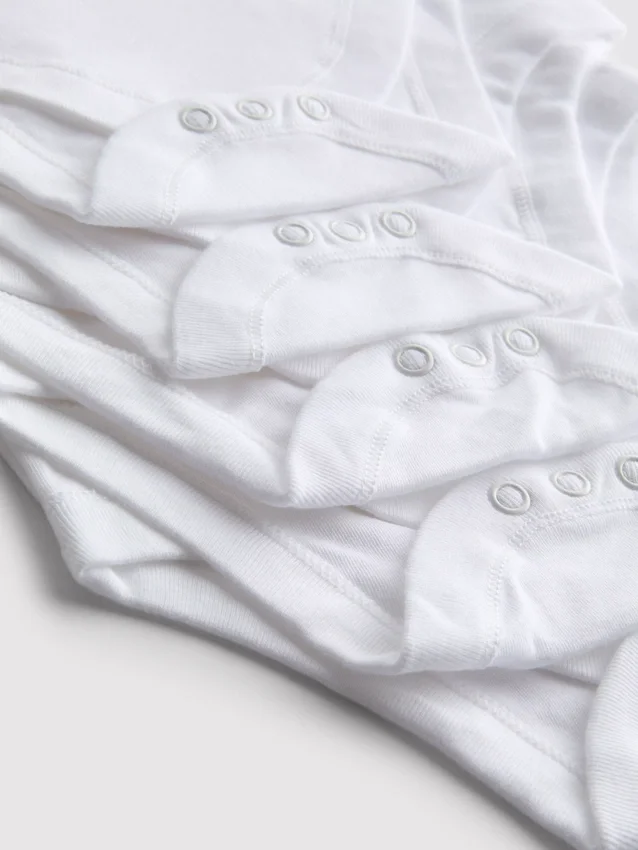0-36 meses | Paquete de 5 bodies sin mangas con tirantes