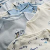 0-36 meses | Paquete de 7 bodies de manga corta de Mickey Mouse de Disney
