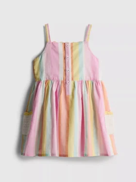 0-36 meses | Vestido de tirantes de ganchillo