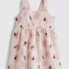 0-36 meses | Vestido tipo smock con textura de Minnie Mouse y Daisy Duck de Disney