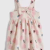 0-36 meses | Vestido tipo smock con textura de Minnie Mouse y Daisy Duck de Disney