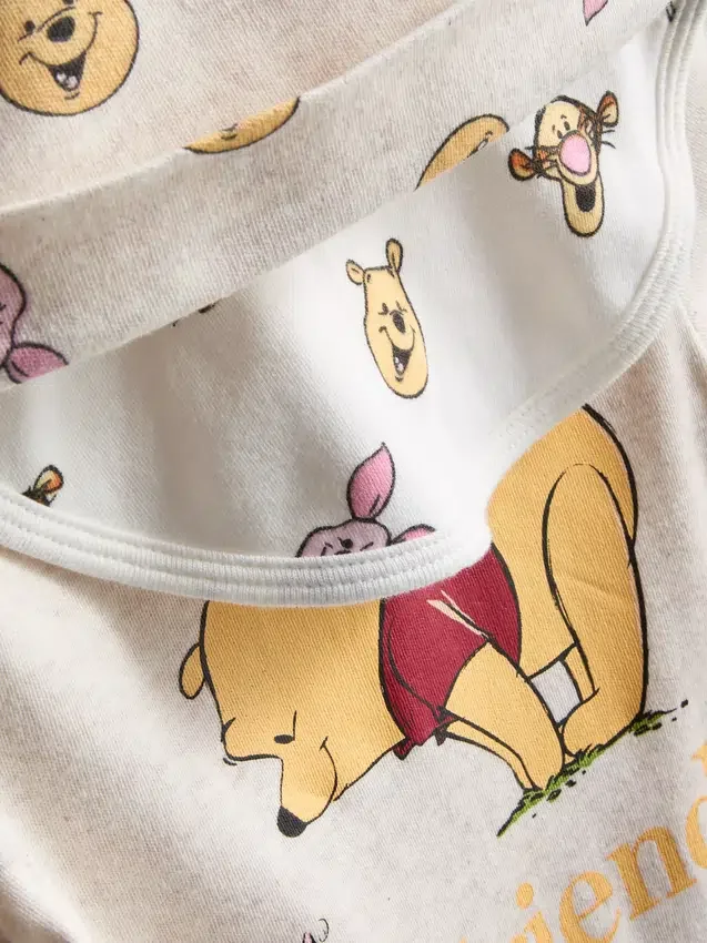 0-9 meses | Conjunto de 5 piezas de Disney «Winnie the Pooh» para recién nacidos