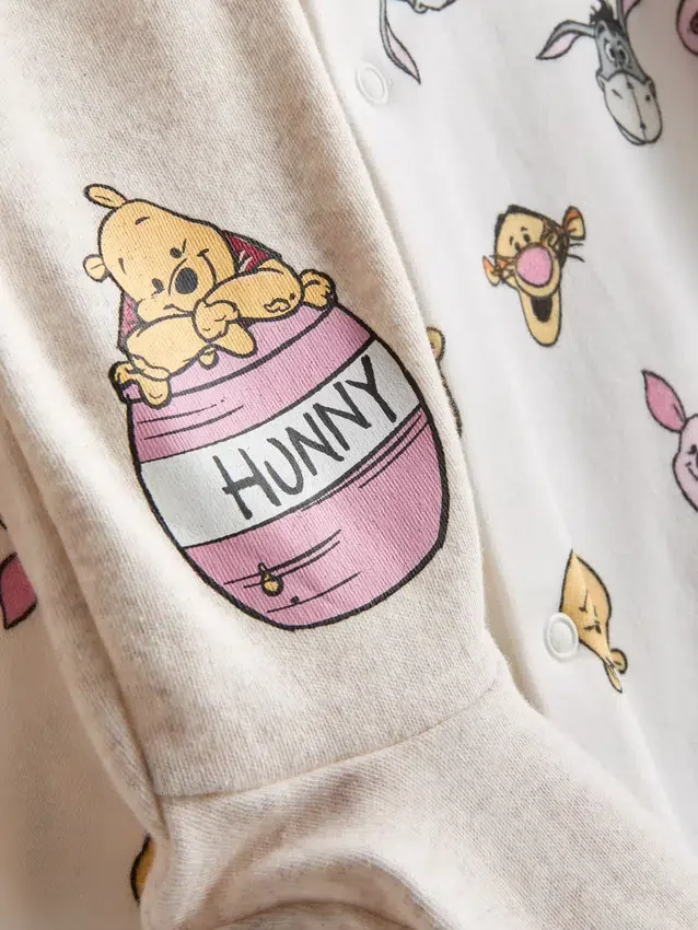 0-9 meses | Conjunto de 5 piezas de Disney «Winnie the Pooh» para recién nacidos
