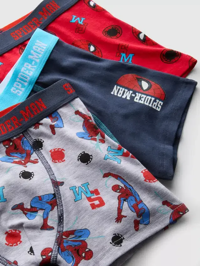 1,5-10 años | Paquete de 3 calzoncillos de Marvel Spider-Man