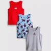 1,5-10 años | Paquete de 3 camisetas sin mangas de Marvel Spider-Man