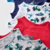 1,5-10 años | Paquete de 5 camisetas sin mangas con estampado de dinosaurios