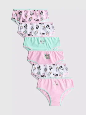 1,5-10 años | Paquete de 6 calzoncillos de Minnie Mouse de Disney