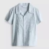 1,5-12 años | Camisa bordada con motivos florales de algodón de The Edit