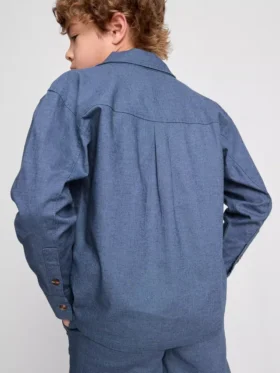 1,5-12 años | Camisa de mezcla de lino de The Edit