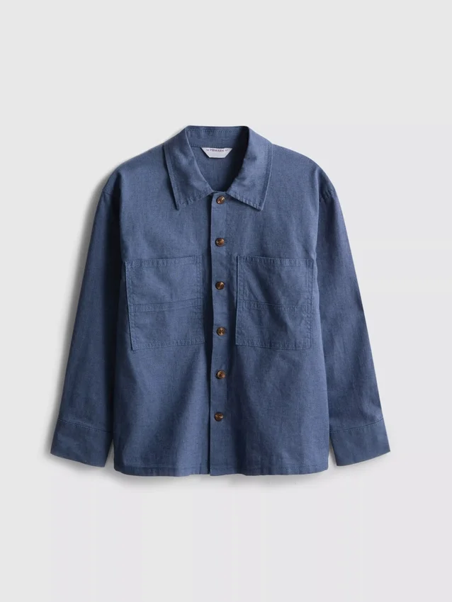1,5-12 años | Camisa de mezcla de lino de The Edit