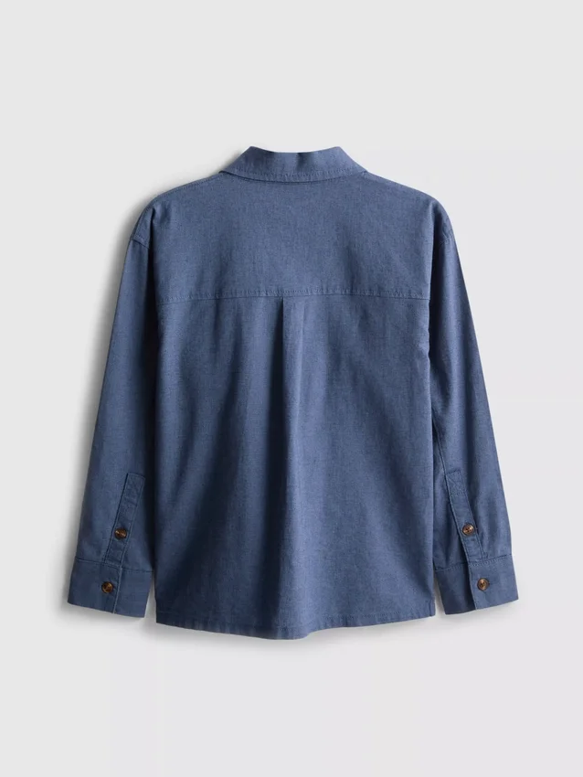 1,5-12 años | Camisa de mezcla de lino de The Edit