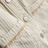 1,5-12 años | Chaqueta tipo «shacket» de mezclilla de rayas finas de algodón de The Edit