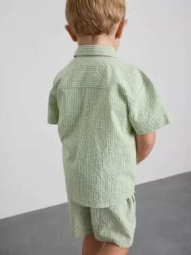 1,5-12 años | Conjunto de camisas y pantalones cortos a cuadros de Stacey Solomon