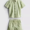 1,5-12 años | Conjunto de camisas y pantalones cortos a cuadros de Stacey Solomon