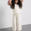 1,5-12 años | Pantalones bordados de mezcla de lino de The Edit