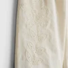 1,5-12 años | Pantalones bordados de mezcla de lino de The Edit