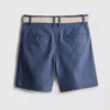 1,5-12 años | Pantalones cortos chino con cinturón de mezcla de lino de la colección «The Edit»