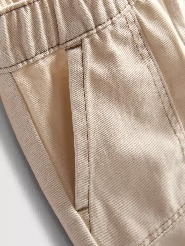 1,5-12 años | Pantalones de algodón con costuras en contraste de la colección «The Edit»